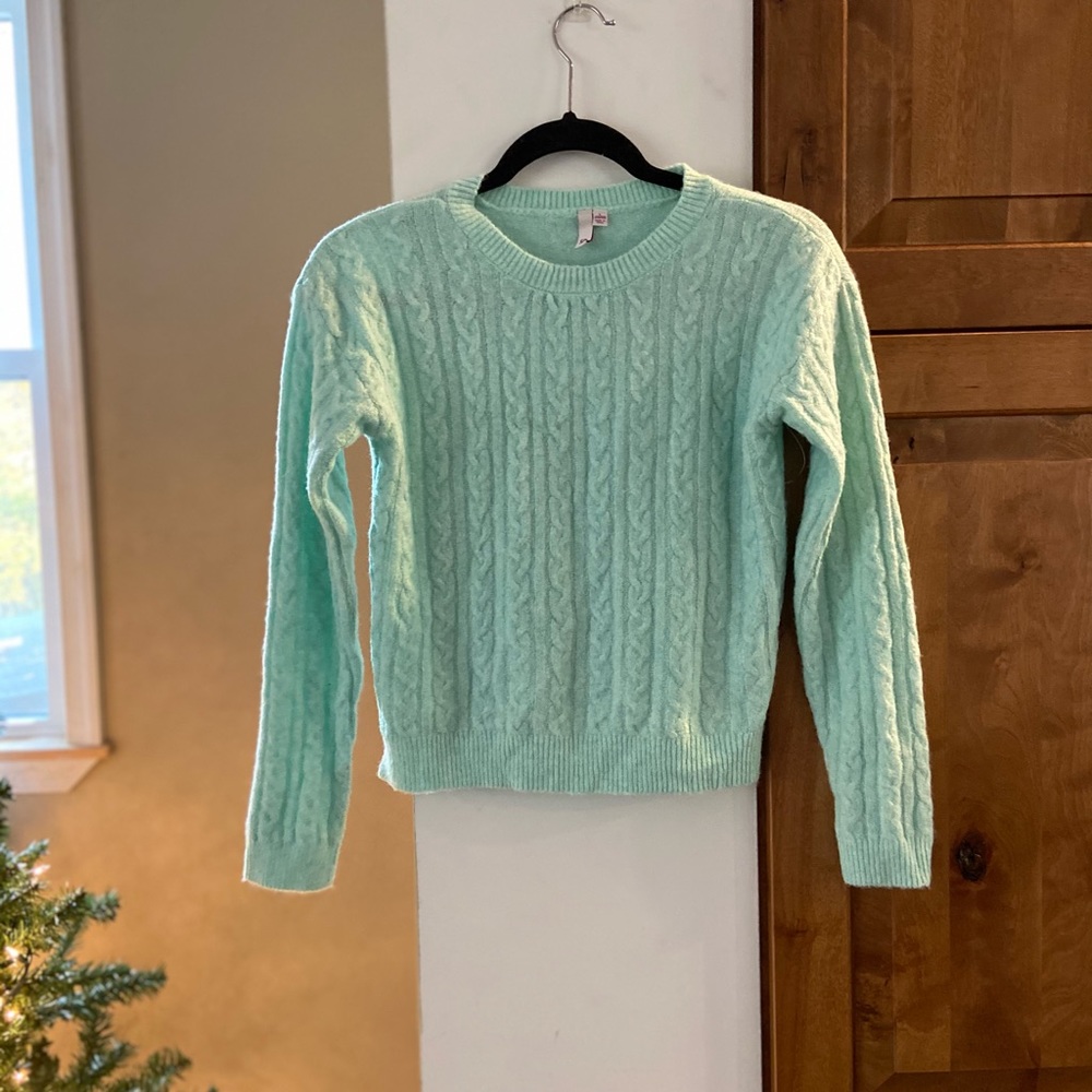 Light blue sweater